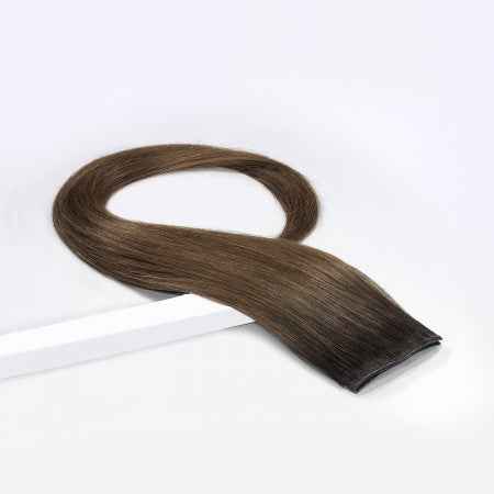 Invisible Clip-in-Extentions Ombre Farben