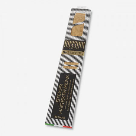 Russian Tape-in Extensions klassische Farben 6 Stück